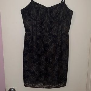 American Eagle Lace Bustier Dress